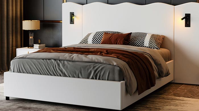 Rangka Tempat Tidur Kayu