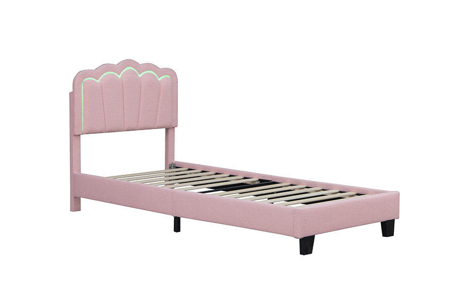 4544-1-3 Tempat Tidur Kelopak Putri Impian untuk Gadis Kecil