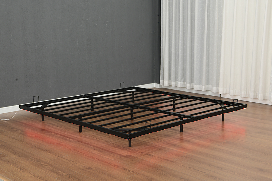 4600 Rangka Tempat Tidur Strip Lampu Logam Mengambang