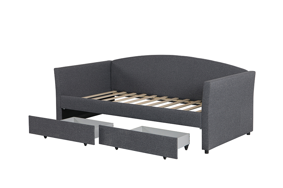 Tempat Tidur Sofa Penyimpanan Linen Katun Ramah Kulit 4271D