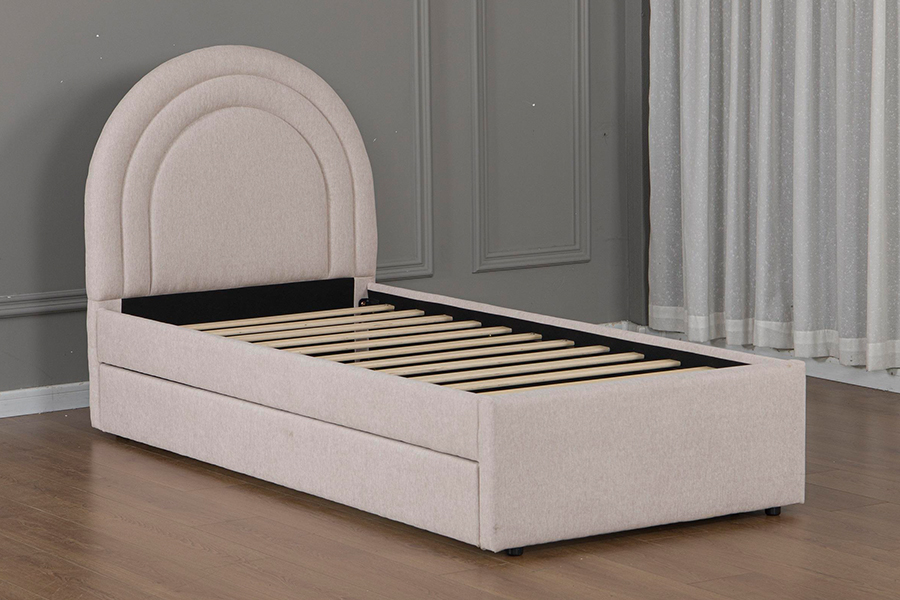 Rangka Tempat Tidur Susun Trundle Headboard Multi-Arch 5021