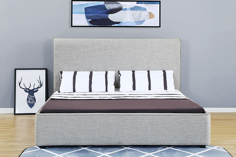 1323 Rangka Tempat Tidur Susun Trundle Rangka Lembut dan Kayu