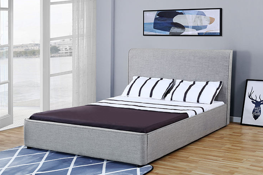 1323 Rangka Tempat Tidur Susun Trundle Rangka Lembut dan Kayu