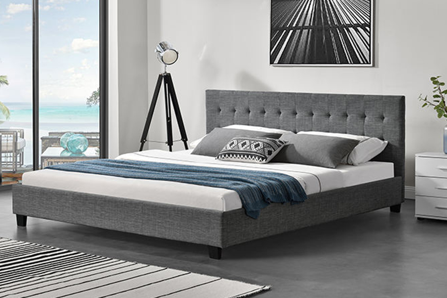 1257 Tempat Tidur Berlapis Dekorasi Gaya Panel Modern