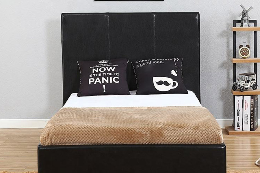 1381 Tempat Tidur Anak Single Kayu Modern