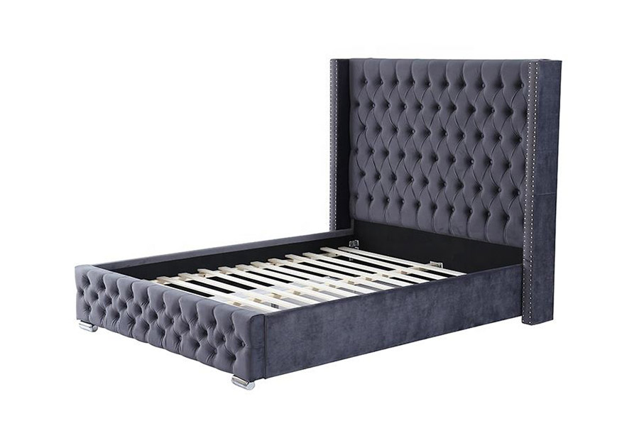 1351 Tempat Tidur Berlapis Berlapis Desain Mewah Modern