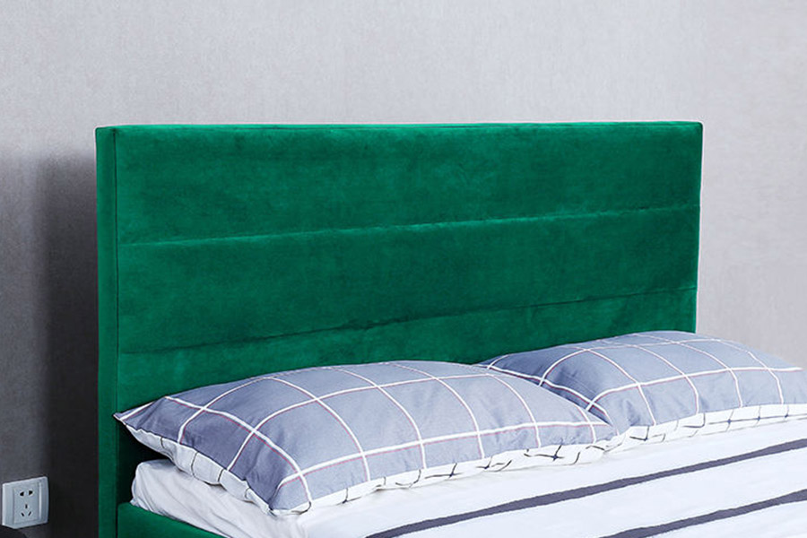 1347 Tempat Tidur King Mewah Desain Modern Tempat Tidur Berlapis