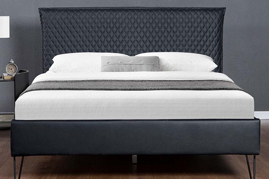 Tempat Tidur Bett Kulit 1664 Tempat Tidur Berlapis Gaya Modern