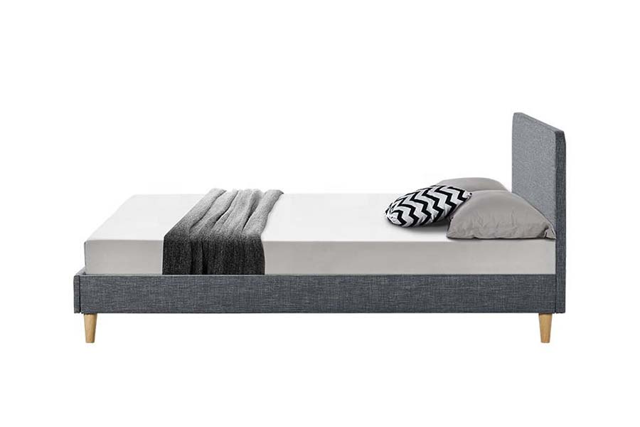 1509 Tempat Tidur Linen Kayu Berkualitas Tinggi