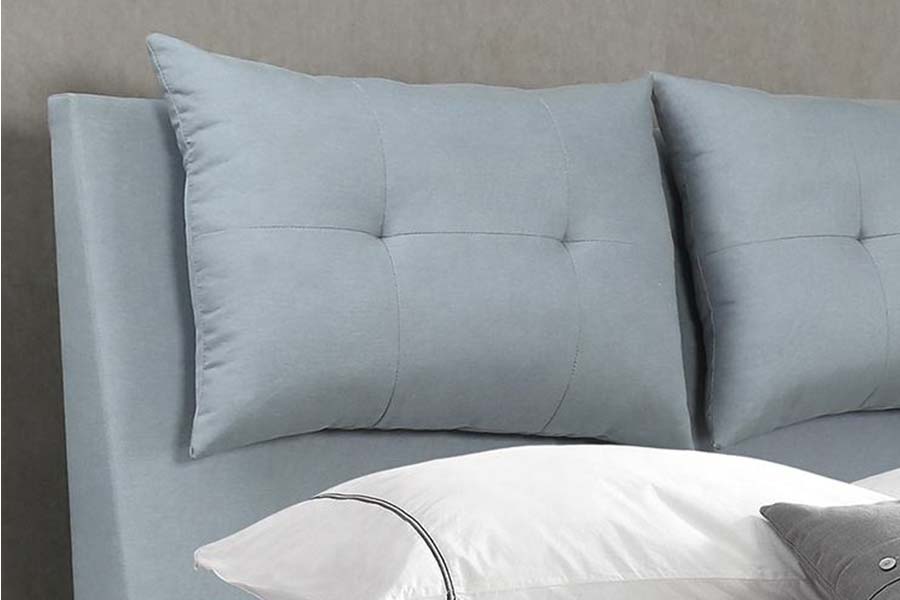 1503 Rangka Bantal Tempat Tidur Berlapis Desain Modern Gaya MDF
