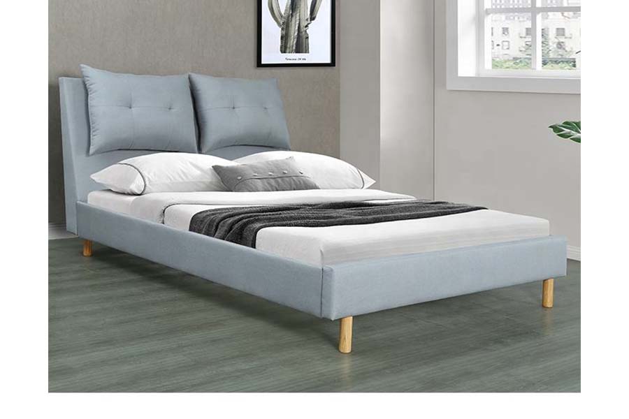1503 Rangka Bantal Tempat Tidur Berlapis Desain Modern Gaya MDF