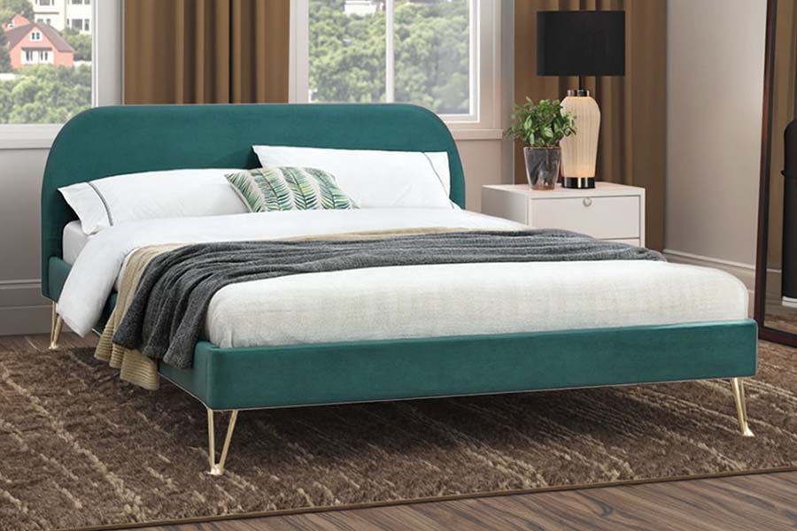 1475 Rangka Tempat Tidur King Berkualitas Tinggi Berlapis