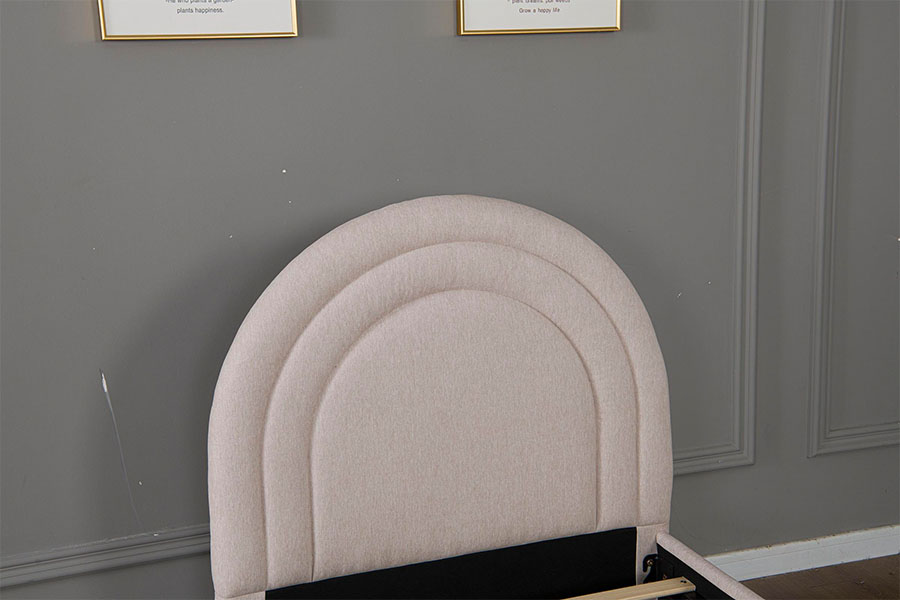 5021 Tempat Tidur Sofa Daybed Tarik Trundle Multi-Lengkungan