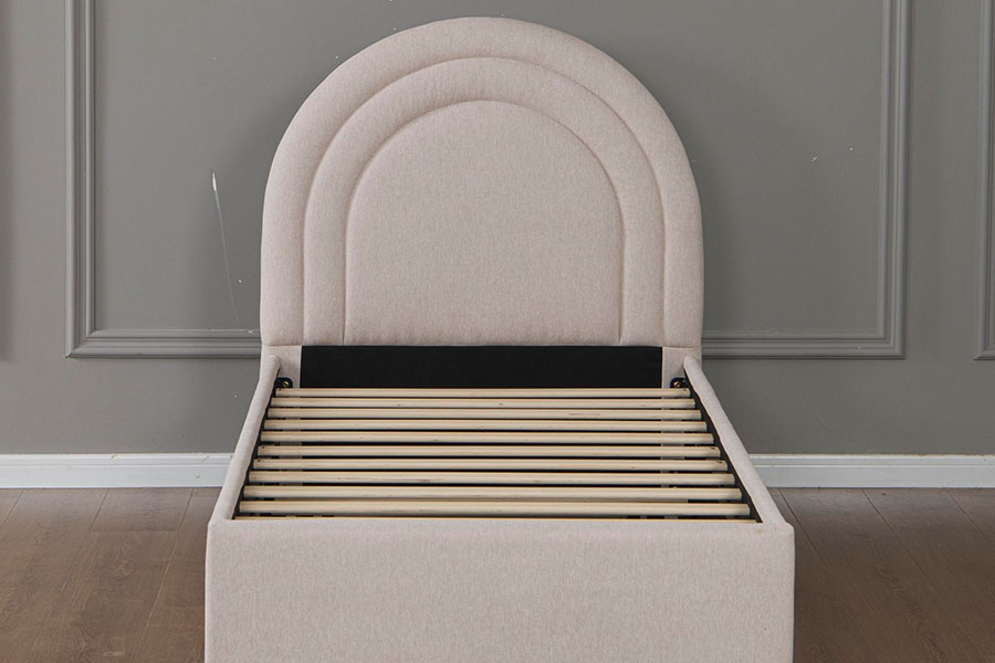 5021 Tempat Tidur Sofa Daybed Tarik Trundle Multi-Lengkungan