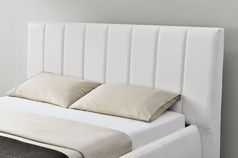 Rangka Tempat Tidur King Berlapis Laci Kulit PU Eropa 1238D